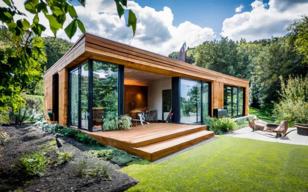 Maison durable en bois